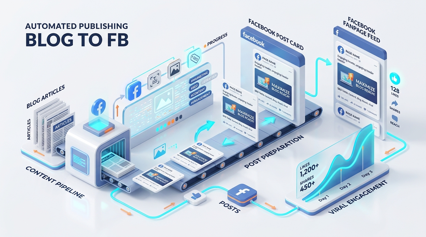 Tự Động Đăng Bài Facebook Fanpage Chuẩn Social SEO